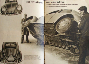 Volkswagen KdF Modelprogram 1939 "Mein KdF-Wagen" Carbrochure (8167)